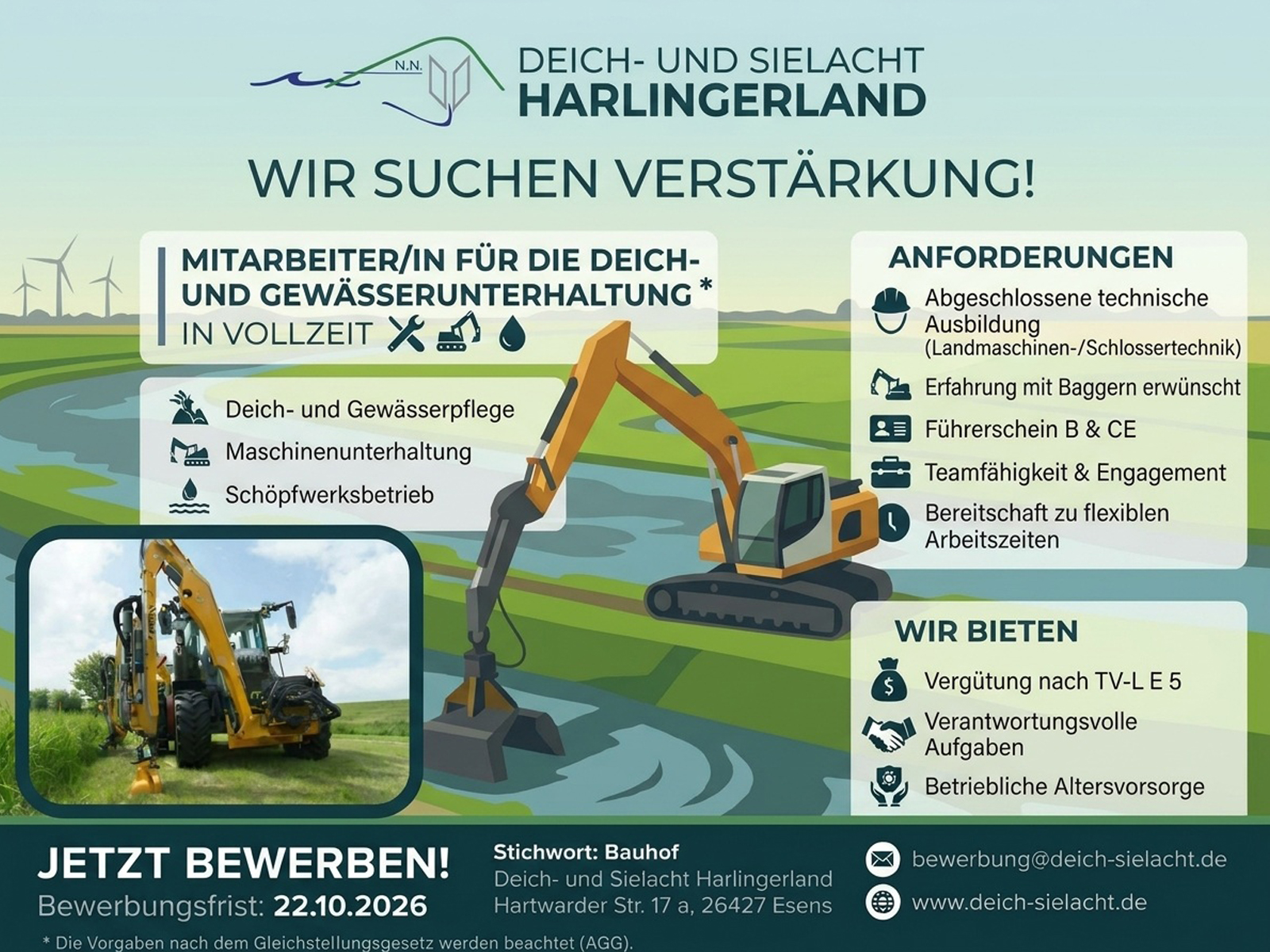 Wir suchen Verstärkung zum nächstmöglichen Zeitpunkt!